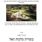 (Hebrew) Gospel of the Kingdom booklet-2019-International 1